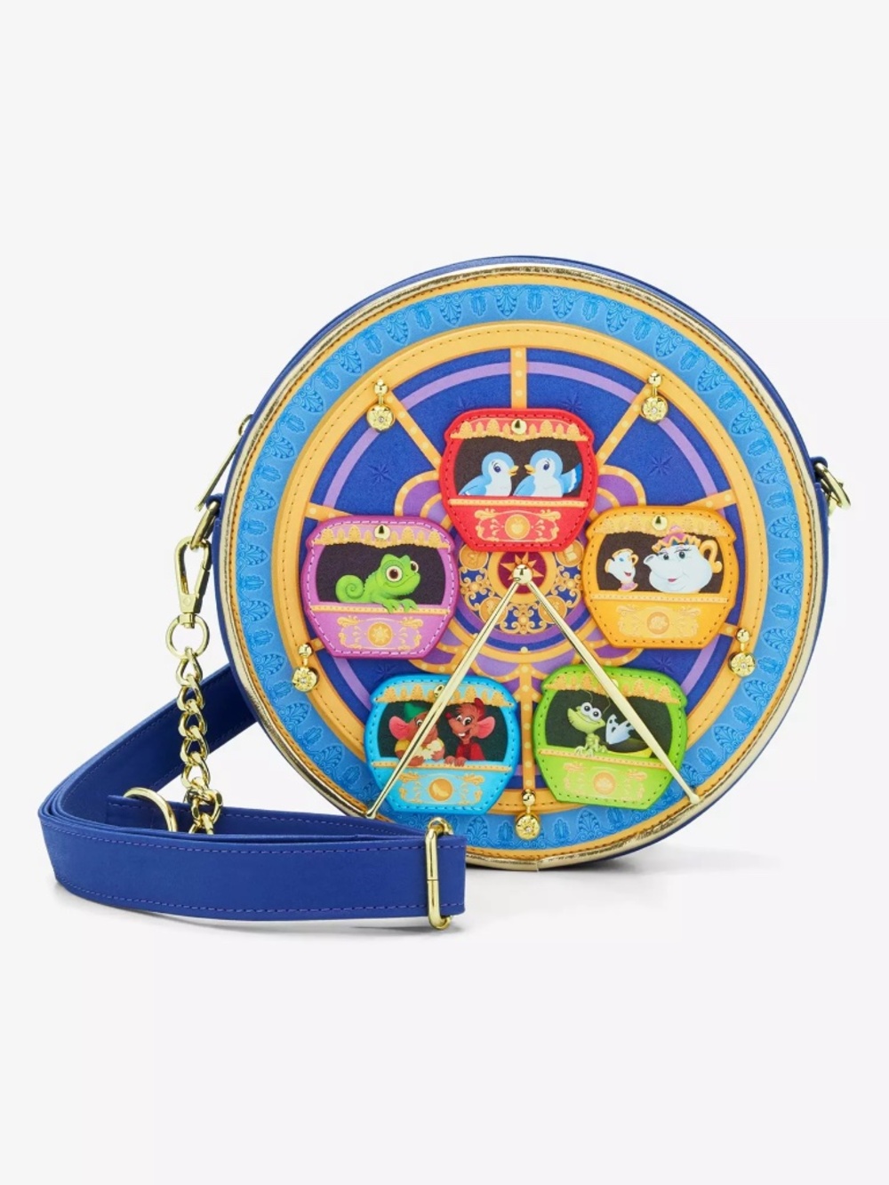 Loungefly Disney Princess Sidekicks Ferris Wheel Crossbody NWT